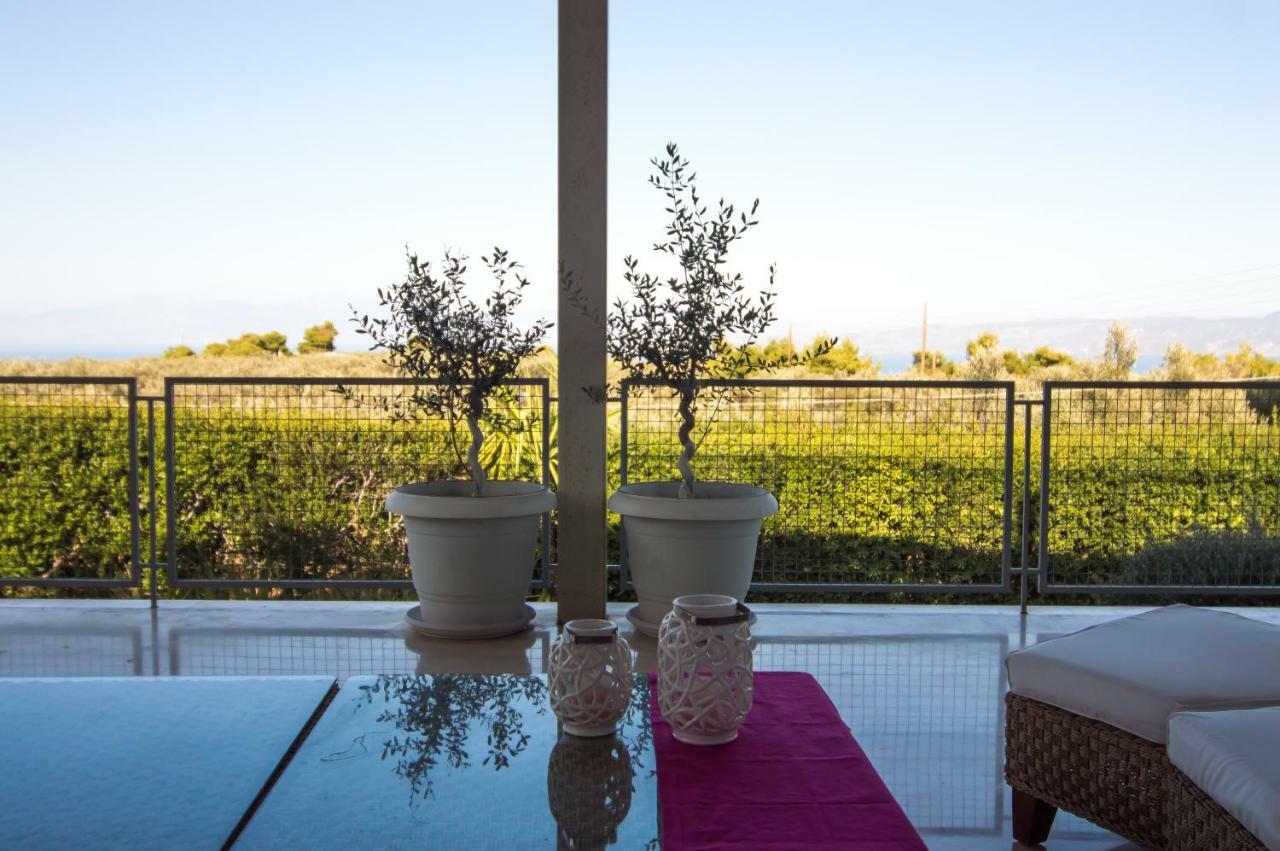 Zevgolateíon Country Villa Peloponnese With Tennis Court And Pool מראה חיצוני תמונה
